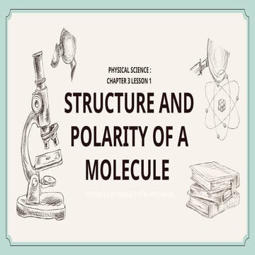 Structure and Polarity of a Molecule.pptx