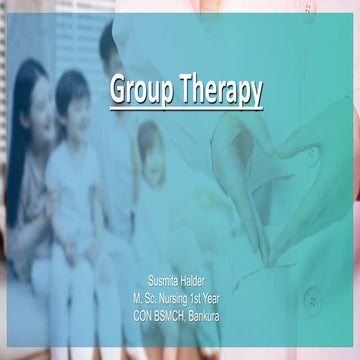 Group Therapy