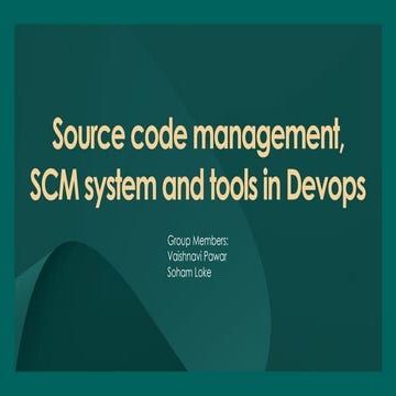 Introduction-to-SCM-Repositories-SCM-Process-and-Software-Quality ...