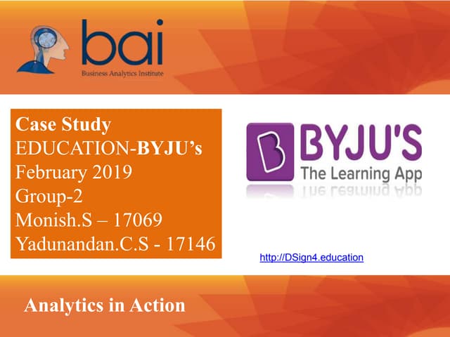 Group 2 - Byju's