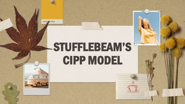 CIPP Evaluation Model | PDF