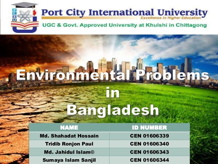 Environmental Problem In Bangladesh