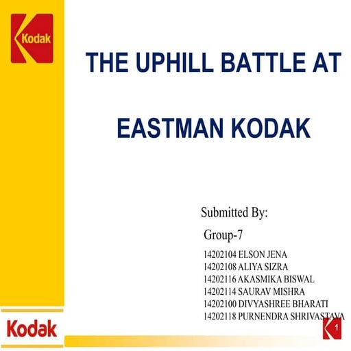 Group 7,sec-b, (mba-1) kodak