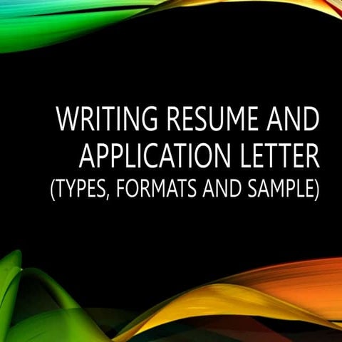 Writing Resume and Application Letter.pptx