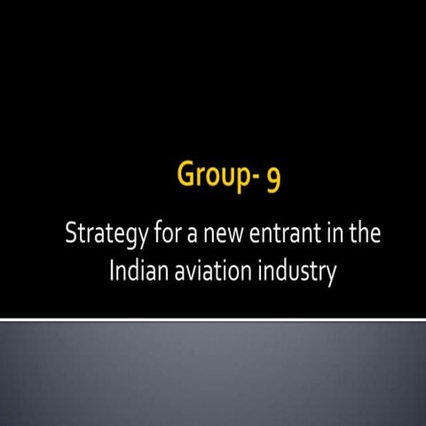 Indian Aviation Industry 2011
