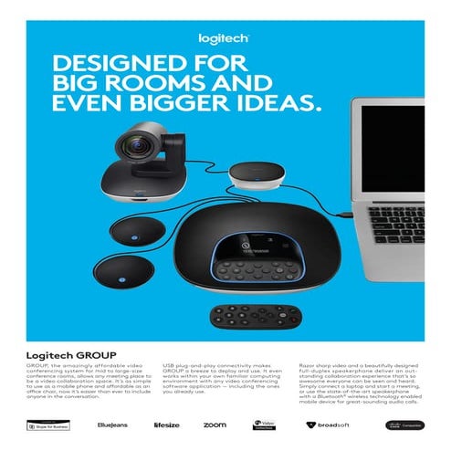 Logitech Meetupdatasheet | PDF