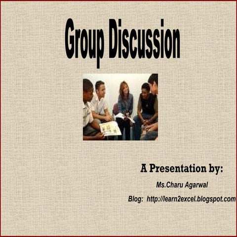 Group Discussion
