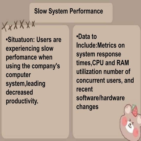 Slow system troubleshooting | PPS