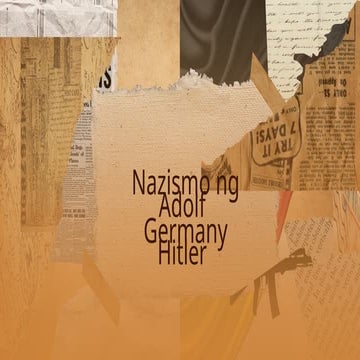 Group (1) Nazismo ng Germany at ni Adolf Hitler