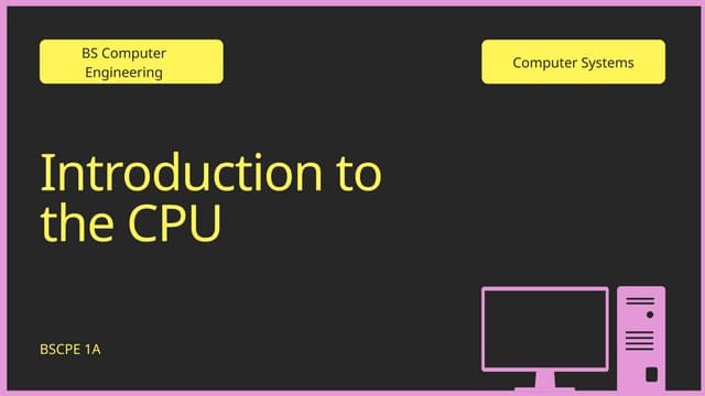 GROUP 1 - CPU AND RANDOM ACCESS MEMORY.pptx