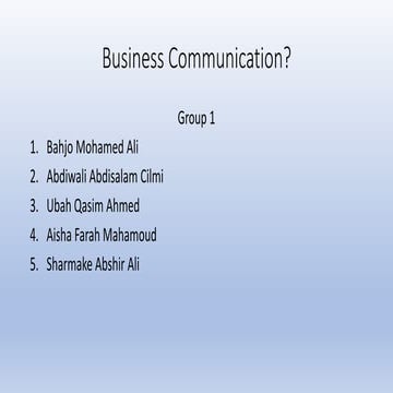 Group 1 - Business Communication.pptx