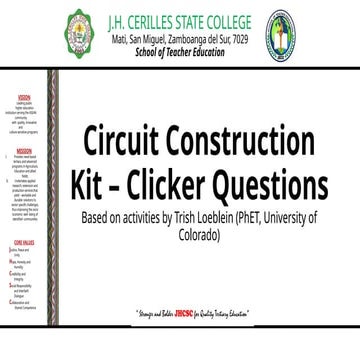 Circuit Construction Kit (CCK) - Clicker Questions.pptx