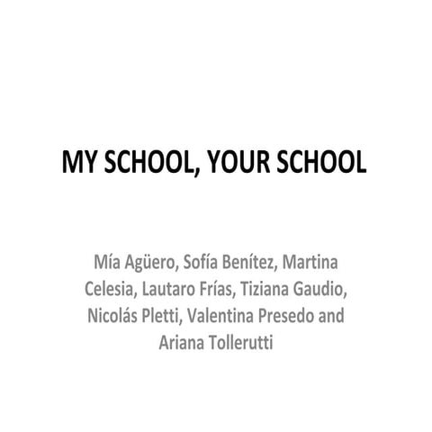 Group 1 : IVO School History