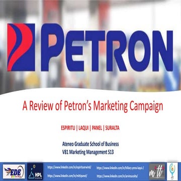 Review of Petron's Marketing Campaign