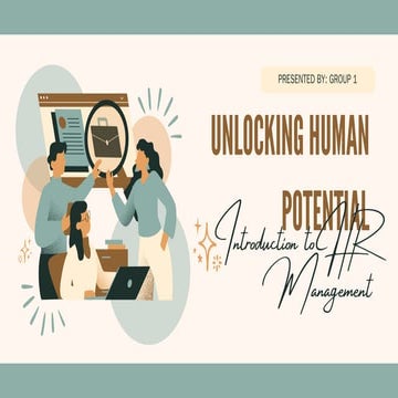 Group 1- Unit 1.pdf human resources management