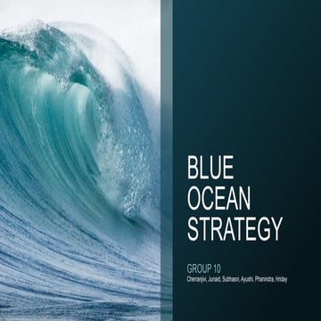 Blue Ocean Strategy