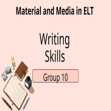 Comprehensive Approaches to Writing Instruction in English Language ...