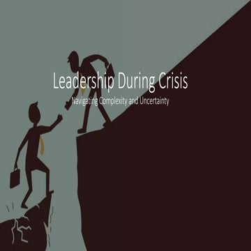 Leadership In Crisis Situation | PPT