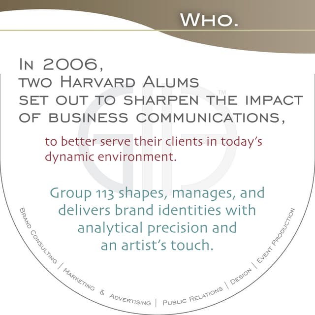 Group 113 Brochure P1   Print