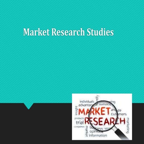 Market research Basics