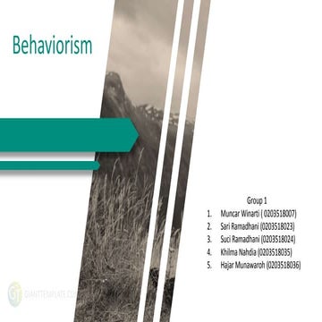 GROUP 1 BEHAVIORISM.pptx