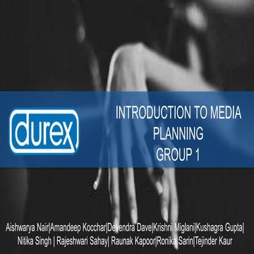 Durex Media Campaign