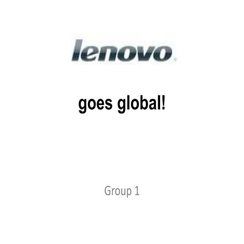 Group 1 Ibm