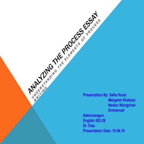 Group 1 presentation