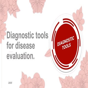 Diagnostic tools for disease evaluation.pdf