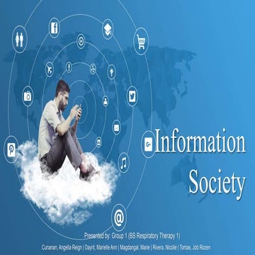 Group 1 STS Respi - Information Society