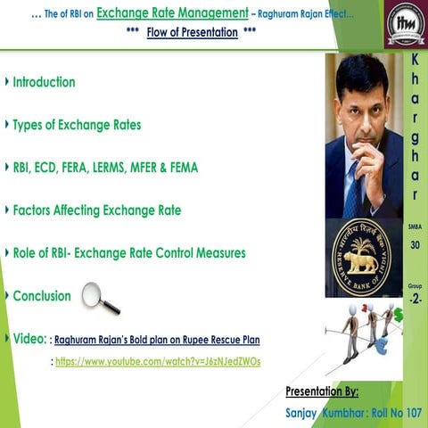 Group 2 ppt - role of rbi on exchange rate management | PPTX