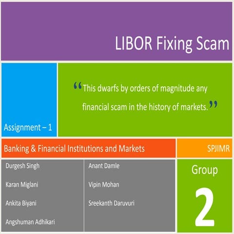 LIBOR Scandal