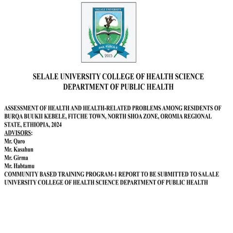 Group 2 community besed presentation phs