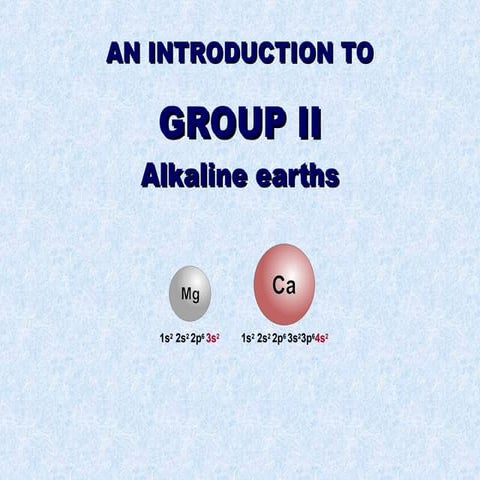 Group 2 A level Chemistry .pptx