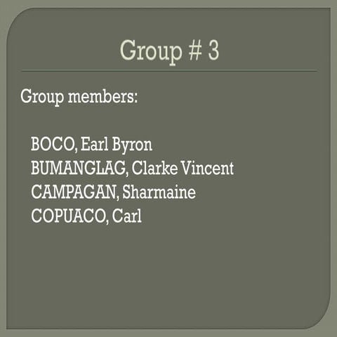 Group 3 | PPTX