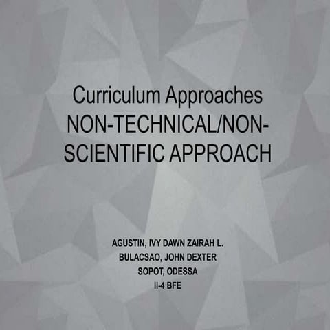 Group 3.2 non_technical_non_scientific_approach