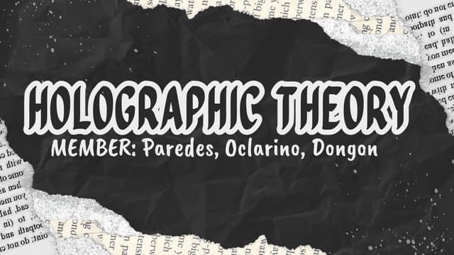 GROUP 3 - Holographic Theory Black hole theory.pdf