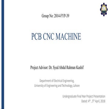 FYP Report Template for any Engineering Project | DOCX