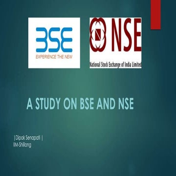 BSE and NSE Stock Exchange
