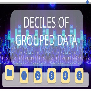 Decile for UnGrouped Data for Grade 10 .pptx