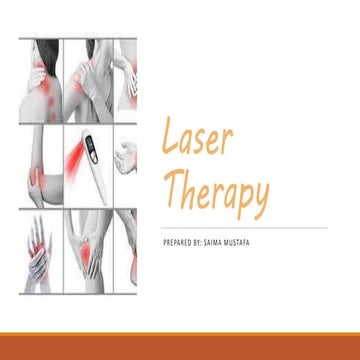 Laser therapy