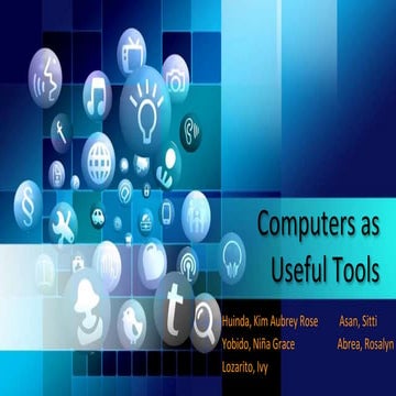 computer as useful tools