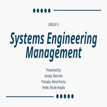 Systems Engineering Management(SYSTEM ENGINEERING).pptx