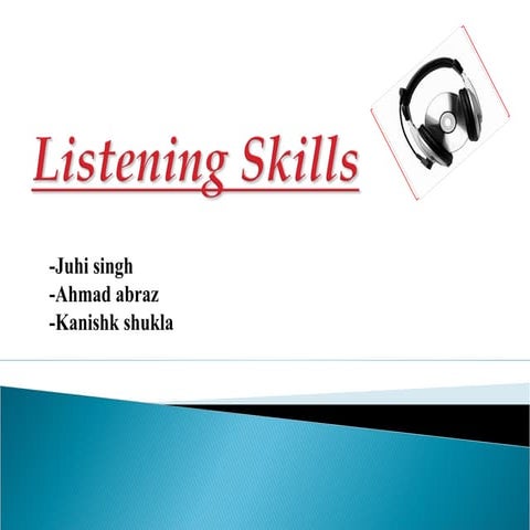 Listening Skills
