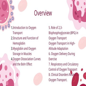 Group 4 - Oxygen Transportation in chemistry side | PPTX