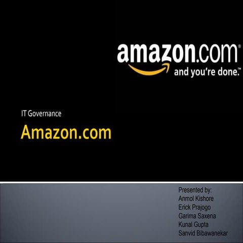 IT Governance - Amazon.com