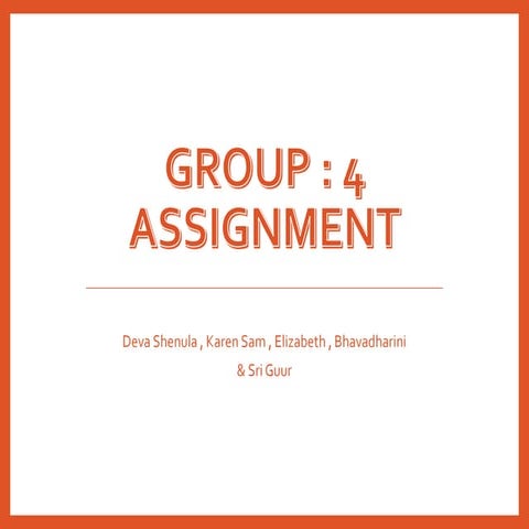 Group 4 Assignment architecture march notes | PDF