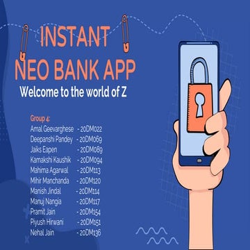 Instant Neo Bank App