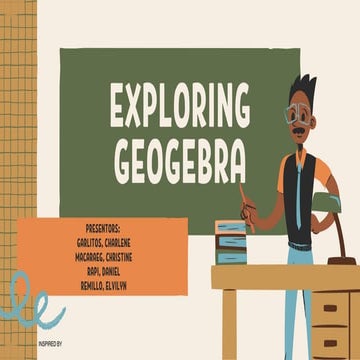 GeoGebra Tutorials | PPTX