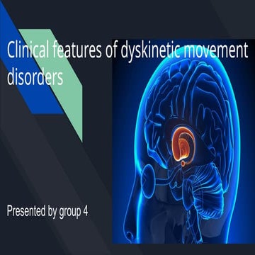 Movement disorders | PPT